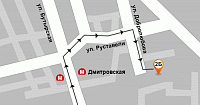 Схема проезда в АрендаАвто-Фдс